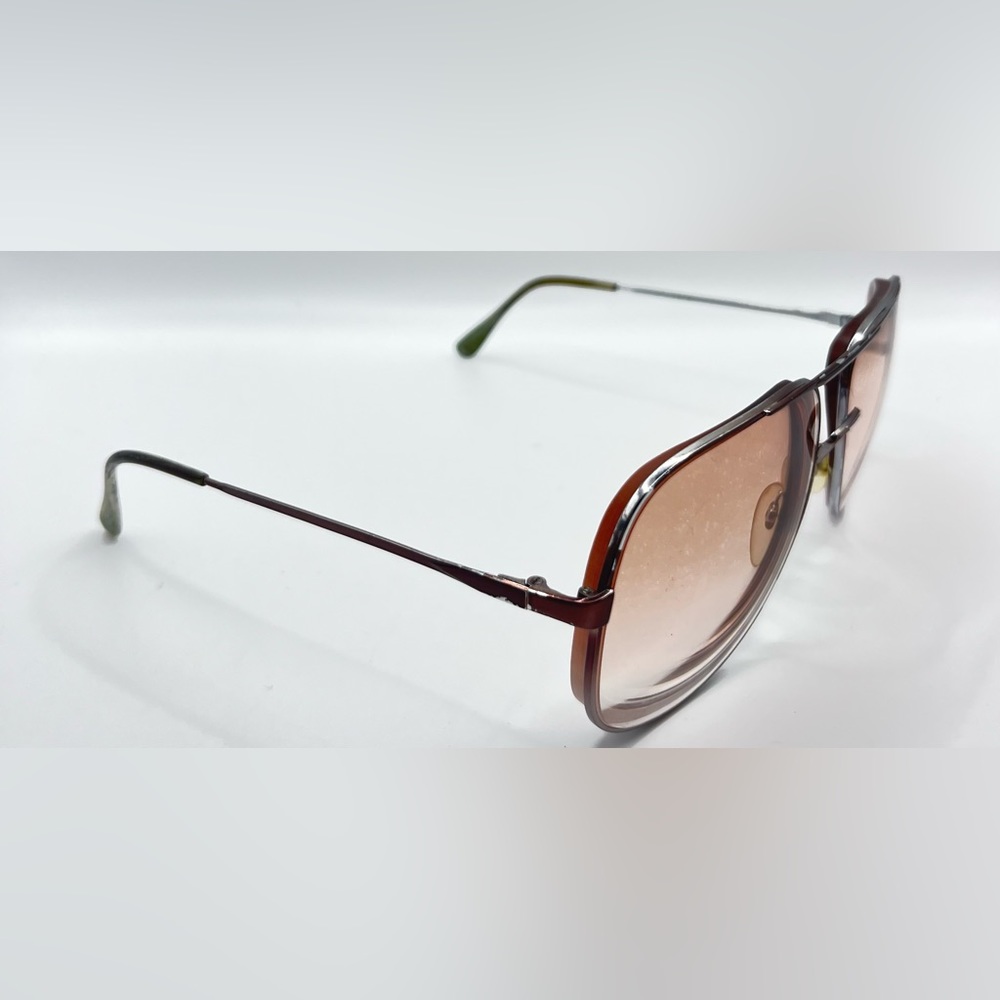 Vintage Terri Brogan 849 Bronze Pilot Sunglasses Frames Only